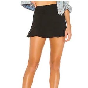 Superdown Tawny Mini Skirt Black